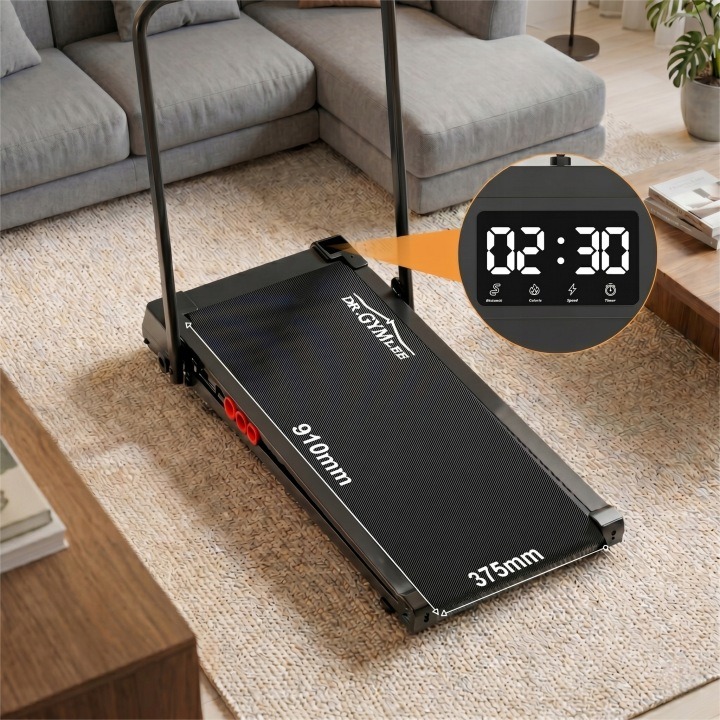 Skladací elektrický bežecký pás 4 v 1 do 10 km/h, Walking Pad, bezkartáčový motor