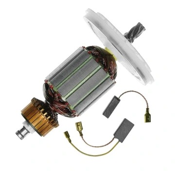 Rotor pre Hilti TE 54, TE 55, TE 504, TE 505 – 5 zubov + uhlíkové kefky
