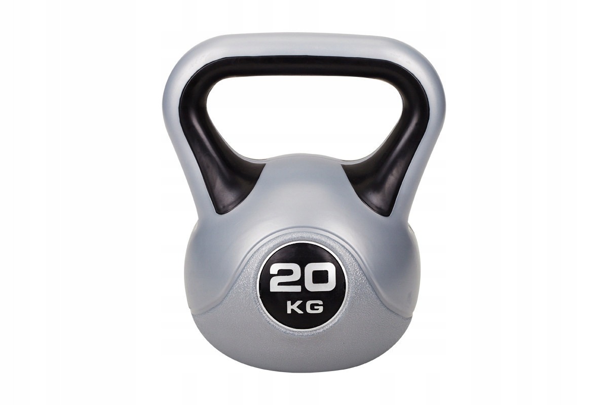 MASTER Vin-Bell kettlebell 20 kg vinylový s cementovou výplňou