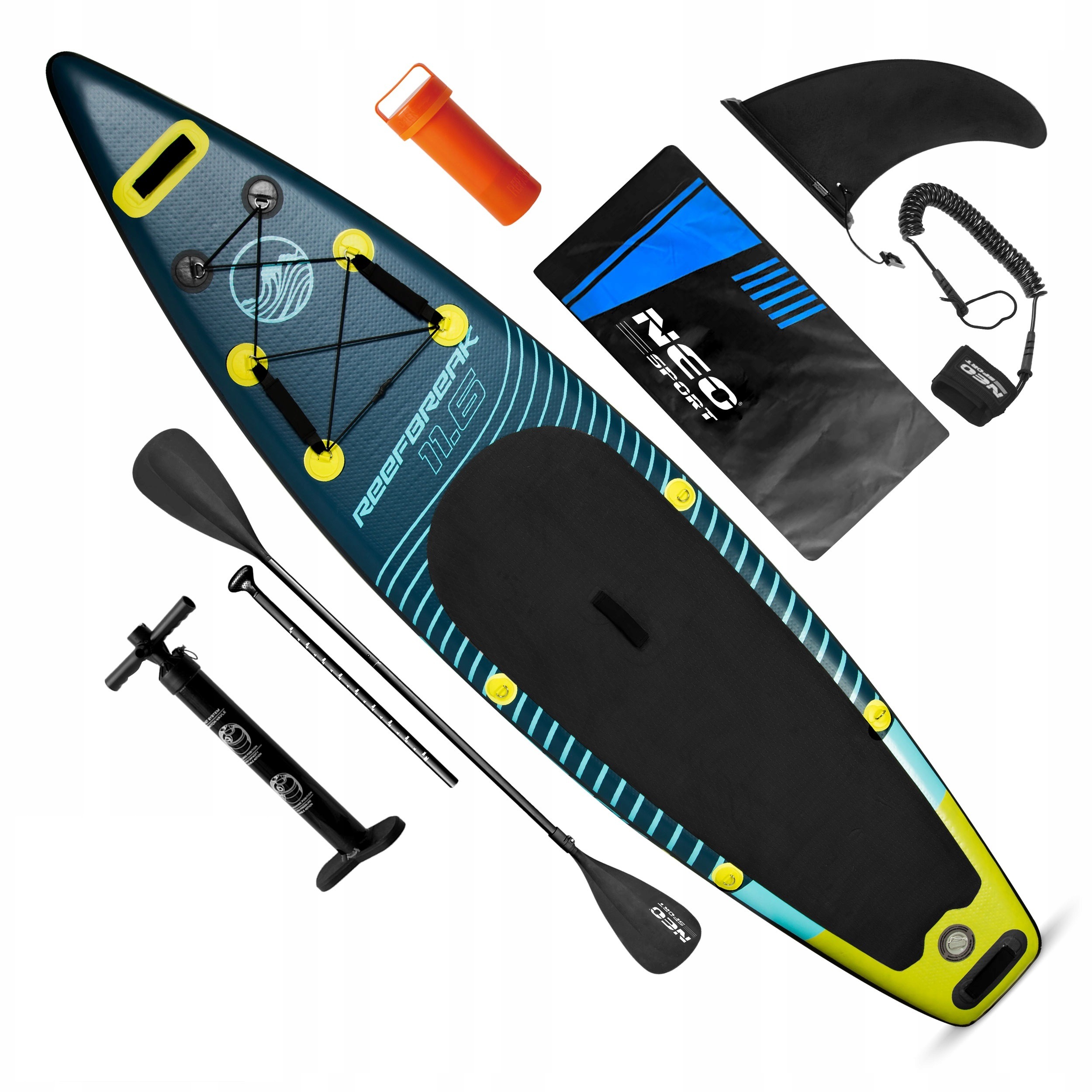 Neo-Sport Reefbreak 11.6 nafukovací SUP paddleboard 350 × 81 × 15 cm do 150 kg model 170310