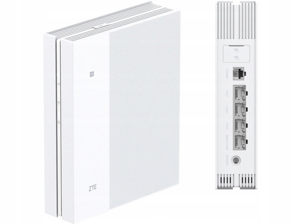 Router pre SIM kartu ZTE MF297D WiFi 6 LTE CAT 12 do 600 Mb/s s podporou agregácie 3 LTE pásiem a NFC