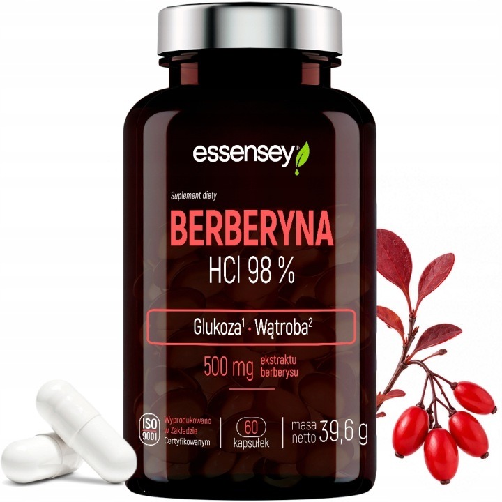 Berberín HCL 98 % 500 mg s piperínom – podpora metabolizmu a pečene