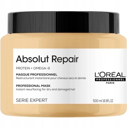 L'Oréal Professionnel Absolut Repair regeneračná maska na poškodené vlasy 500 ml – intenzívna obnova a výživa