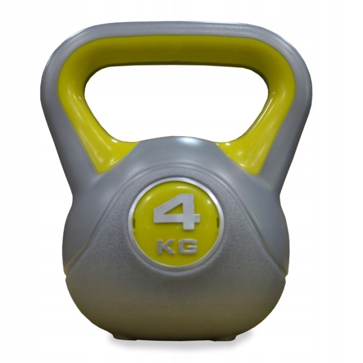 MASTER Vin-Bell kettlebell 4 kg vinylový s cementovou výplňou