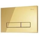 Splachovacie tlačidlo Rea HD Gold pre podomietkový WC rám K011A-Q a Slim 024N – zlaté
