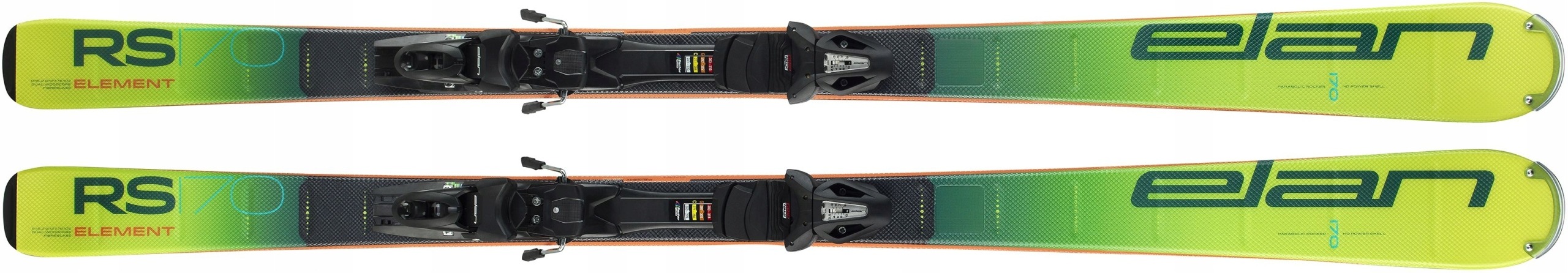 Zjazdové lyže Elan Element Groove Track 76RS 140 cm + viazanie ESP 10 GW