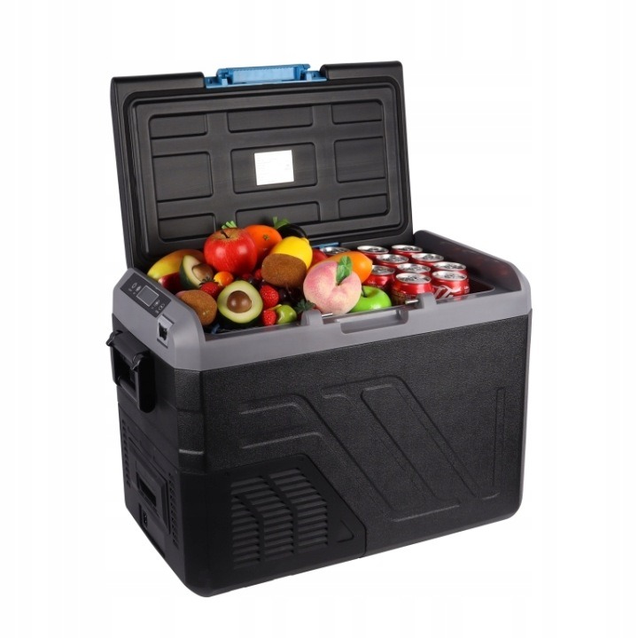 Prenosná kompresorová chladnička s mrazničkou 40 l – Abarqs IBF-41BT, 12V/230V, LCD ovládanie a SmartLife aplikácia
