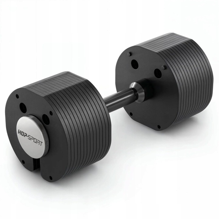 Nastaviteľná liatinová činka Hop-Sport HS-MA3030D 30 kg, 4–30 kg