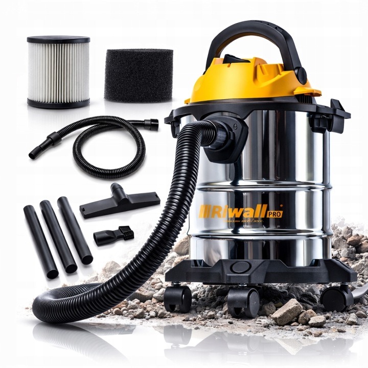 Priemyselný vysávač Riwall Ferdek 2.0 RVS-01 11 v 1 mokré/suché vysávanie 1200 W HEPA 15 l