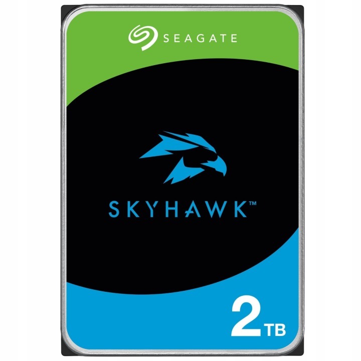 Seagate SkyHawk ST2000VX017 2TB HDD – interný pevný disk SATA III 3,5" pre kamerové systémy 24/7