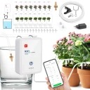 Automatický Wi-Fi kvapkový zavlažovací systém pre 16 rastlín, 12 m hadica, aplikácia, USB-C 5 V
