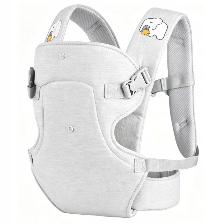 Ergonomický nosič dieťaťa 4 v 1 na boky a chrbát – multifunkčný nosič s bedrovým pásom pre deti 3,6 až 15 kg