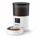 ROJECO RWSQ-06 automatický dávkovač krmiva 3 l pre psa a mačku, LCD, USB-C, biely
