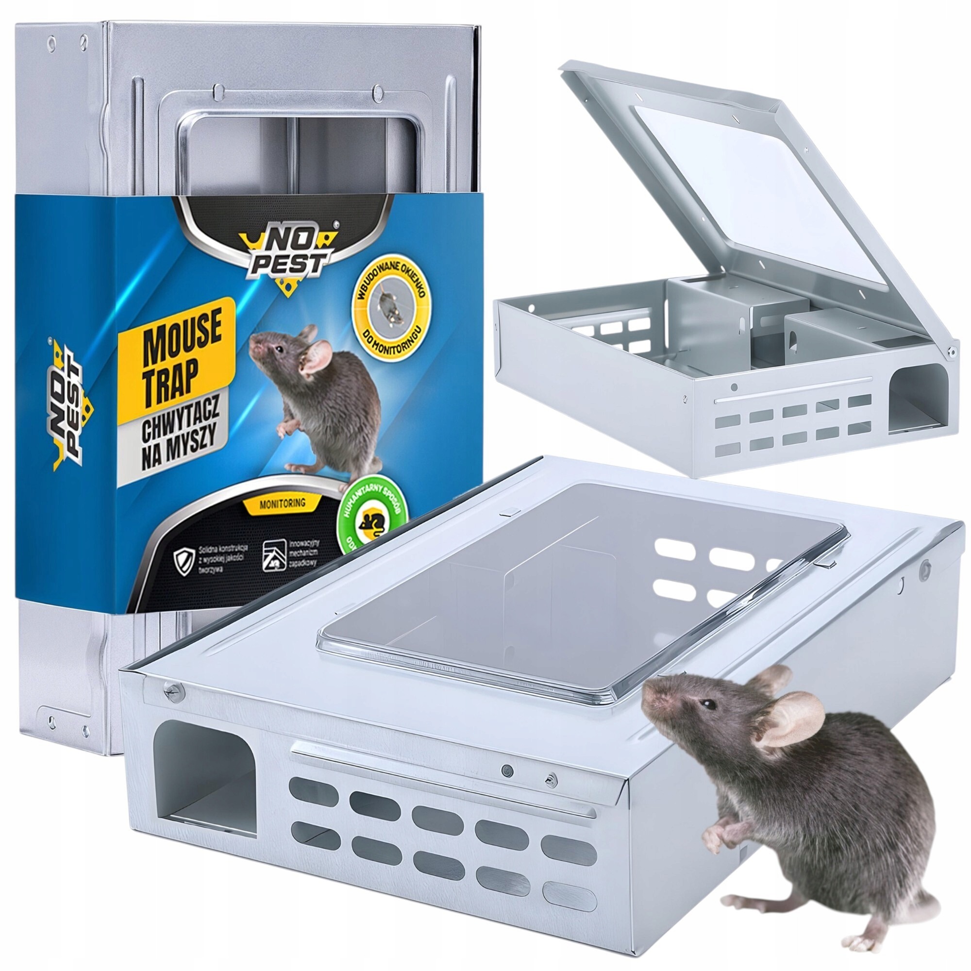 Živolovná pasca No Pest na myši a potkany