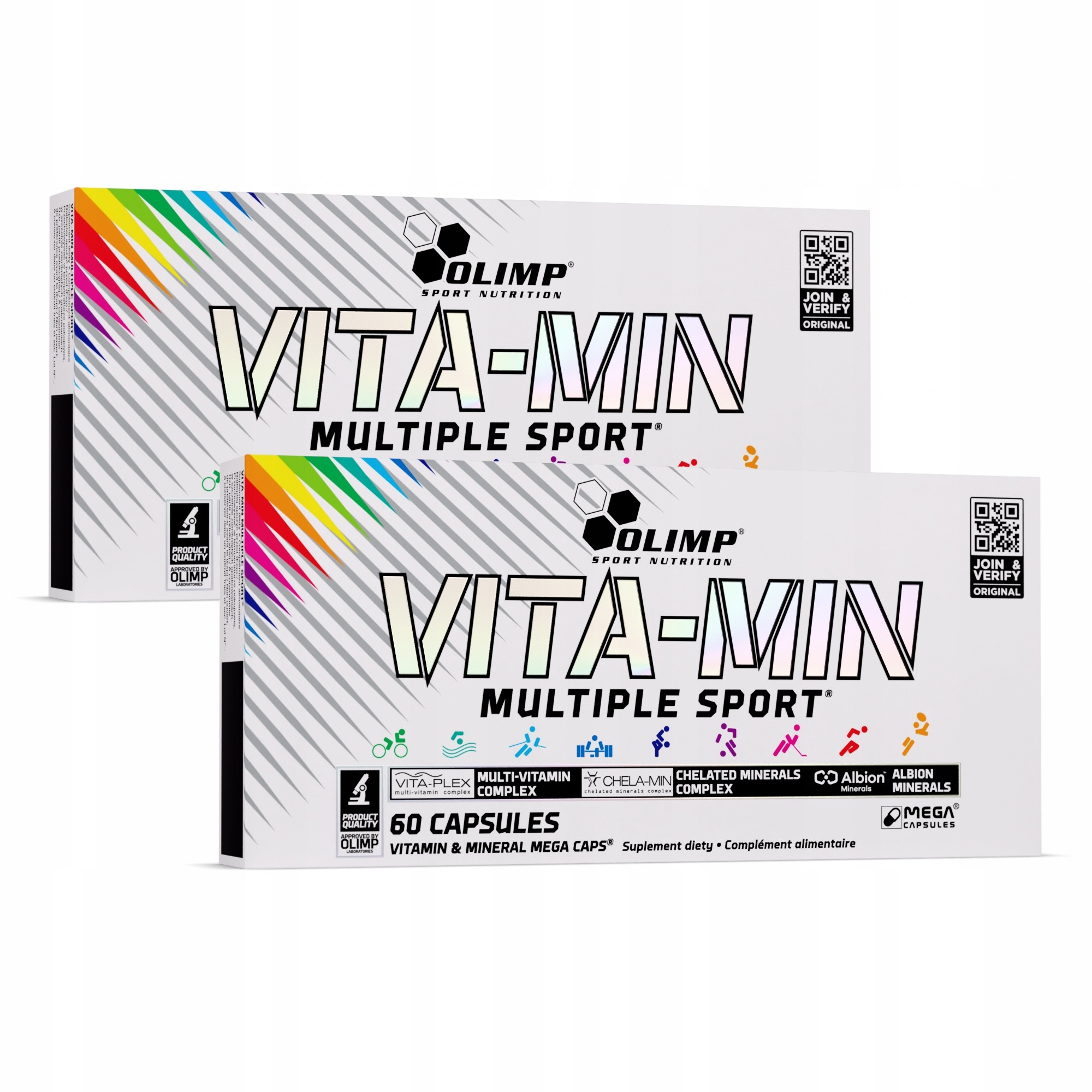 Olimp vita-min multi sport 120 caps vitamíny minerály horčík zinok draslík