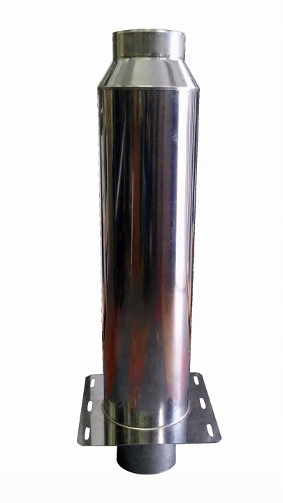 Izolované predĺženie komína Ø 150 mm 1 m pre plynové kotly a vetranie, izolácia 30 mm