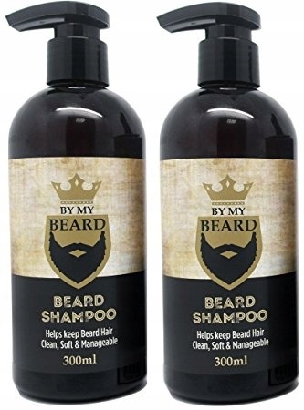 BY MY BEARD sada starostlivosti o bradu – olej 30 ml + šampón 300 ml + kondicionér 300 ml