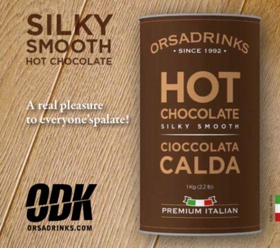 ODK Silky Smooth horúca čokoláda na pitie 1 kg