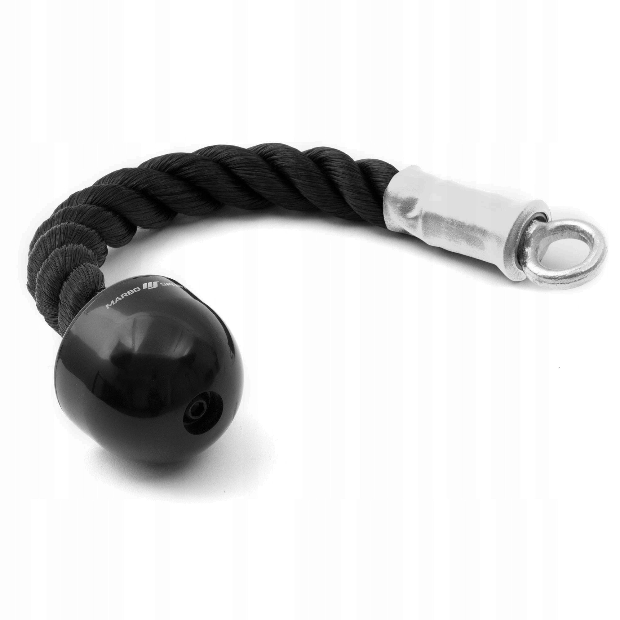 Tricepsové lano Marbo Sport 35 cm na hornú a spodnú kladku
