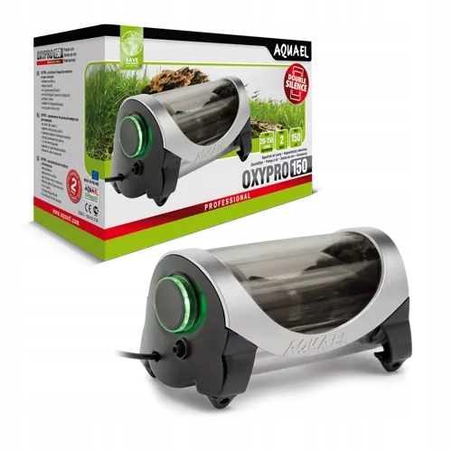 Aquael OXYPRO 150 prevzdušňovač | tichý aerátor akvária 150 l/h, 2W