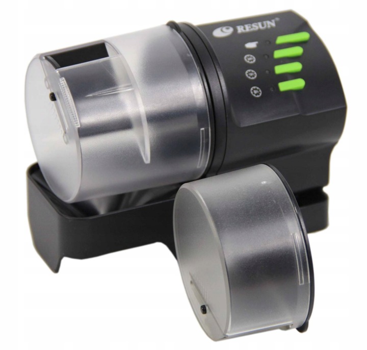 RESUN AF2020 automatické kŕmidlo pre ryby | 3× denne, USB + batérie