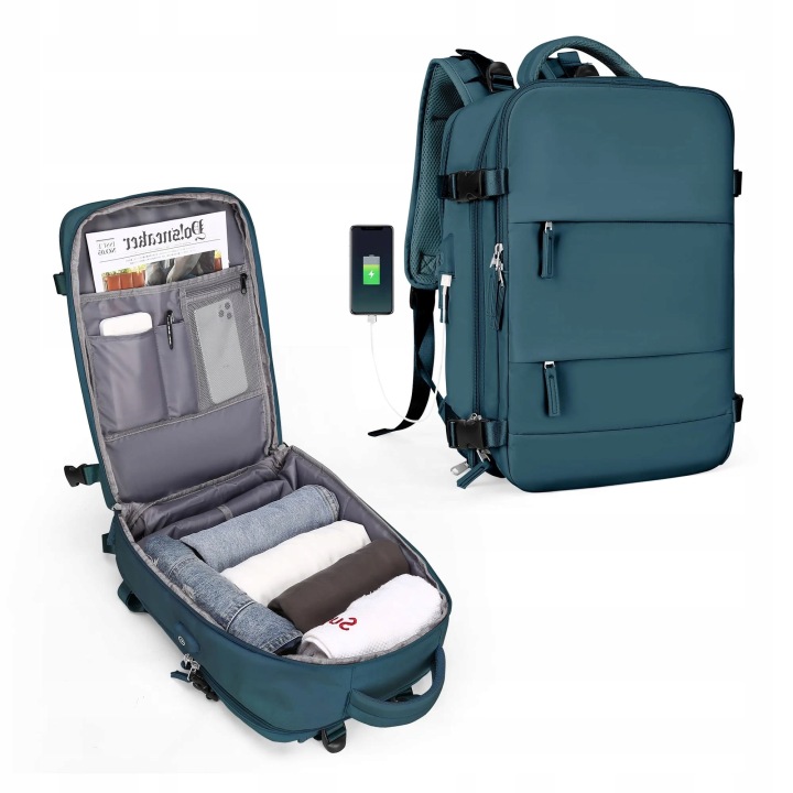 Essosway® cestovný batoh 40x30x20 cm, príručná batožina do lietadla