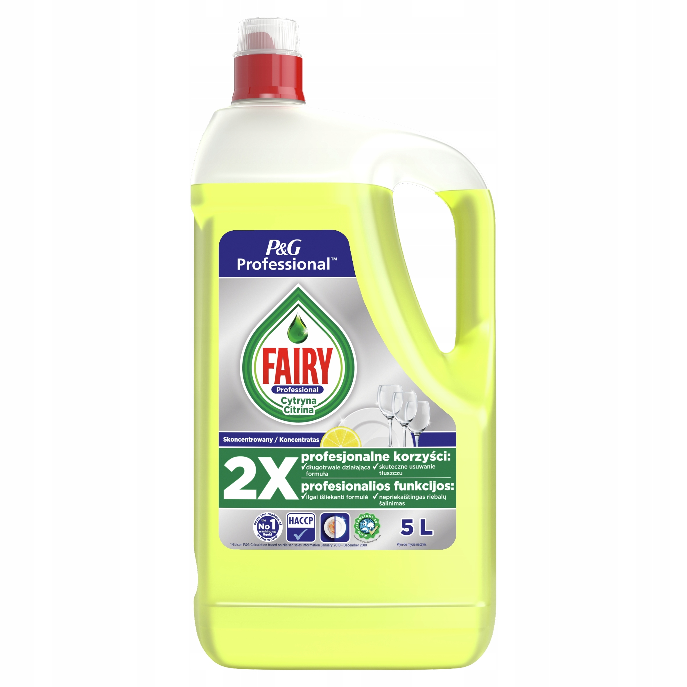 Fairy Professional Lemon 5 l – prostriedok na riad
