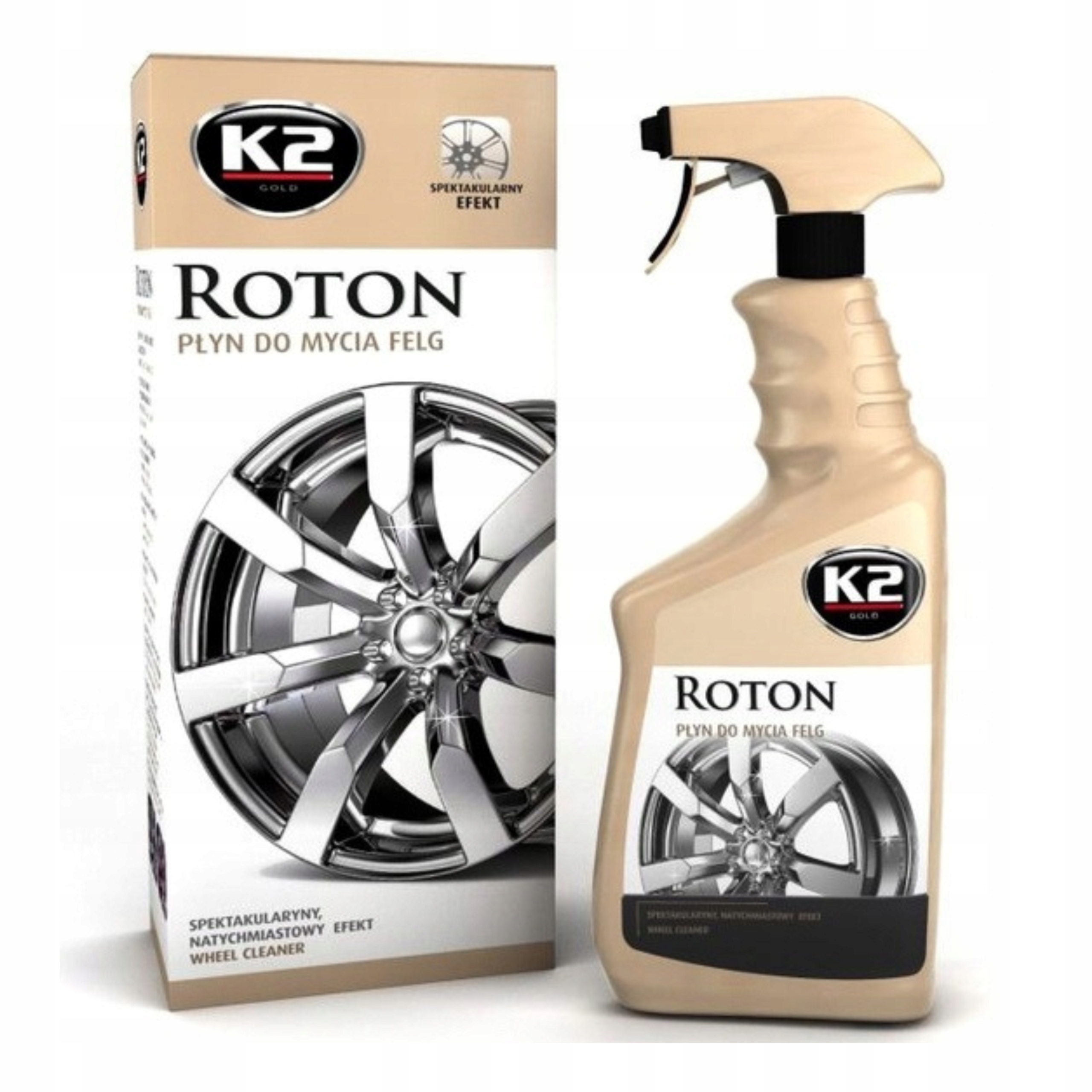 K2 ROTON 700 ml – čistič diskov pre hliník, oceľ a chróm, účinné čistenie za pár minút