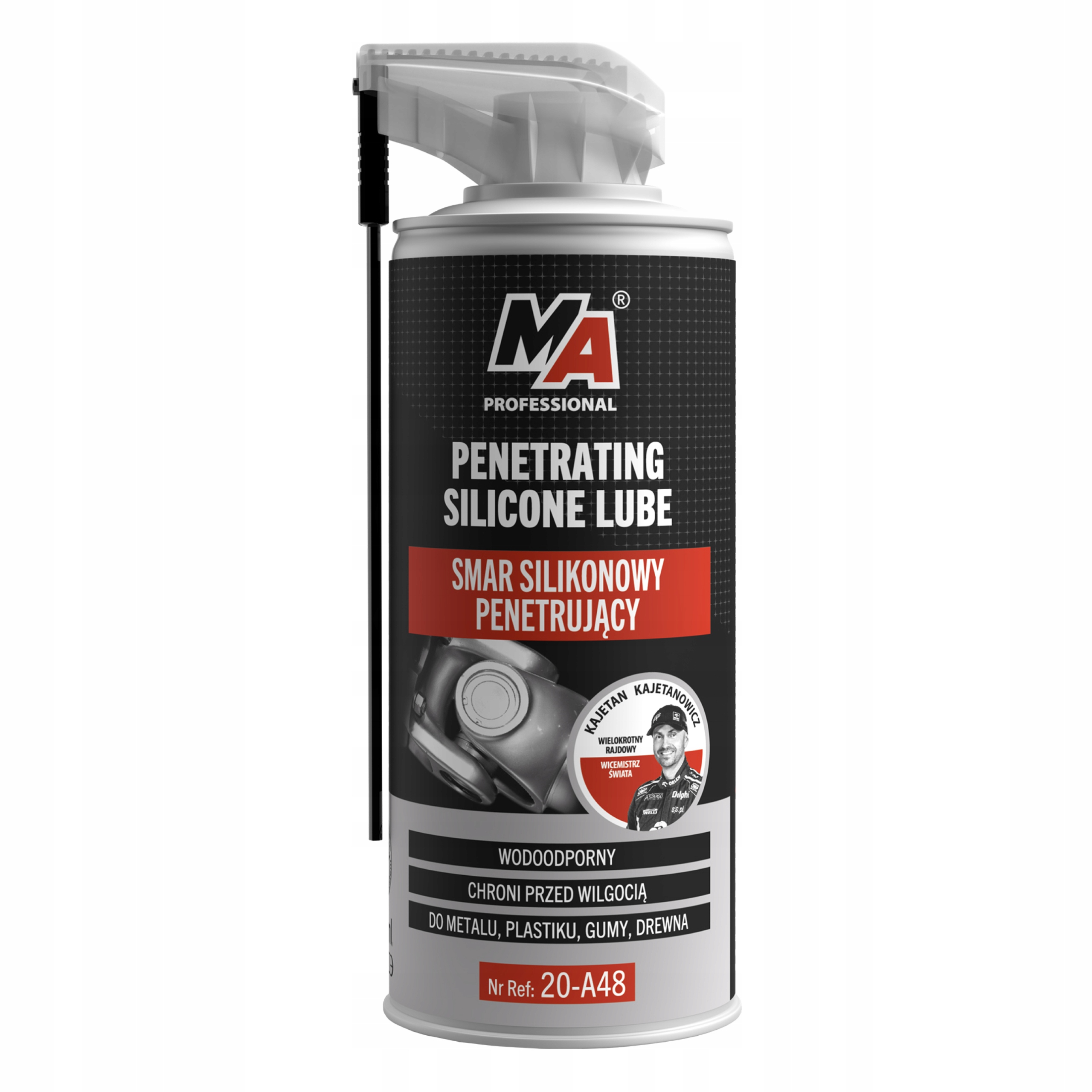 MA PROFESSIONAL 400 ml – penetračný silikónový lubrikant, ochrana gumených tesnení, vodotesný a odolný voči teplote