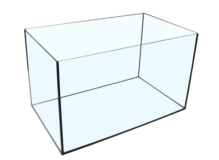 Akvárium 30 l 40×25×30 Wiwal LED deň/noc | kompletná akváriová sada
