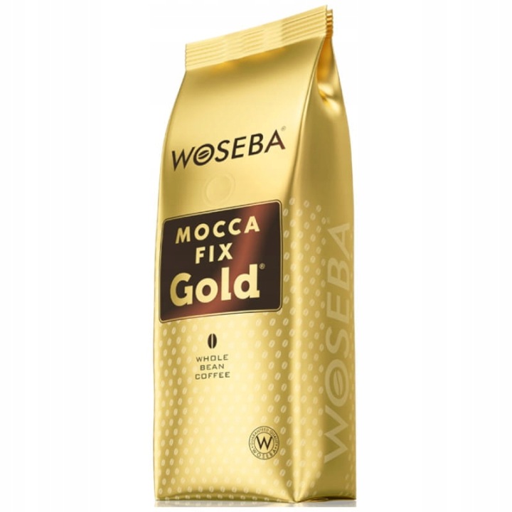 Woseba Mocca Fix Gold 1 kg – zrnková káva Arabica a Robusta