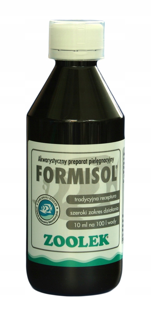 Zoolek Formisol 250 ml | dezinfekcia akvária proti baktériám, plesniam a parazitom
