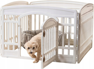 Klietka, ohradka pre psa - 1021.4 Panel Kojec Iris USA s dverami