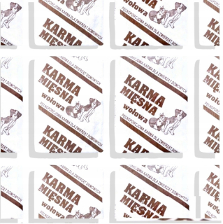 10kg Mrazené mäso pre psov BEEF Classic 100% barf krmivo