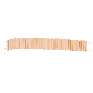 Hračka pre králika, morča - 1pc škrečok rebrík drevený bendy most