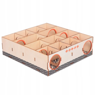 Hračka pre králika, morča - 1PC Wooden škrečok Labyrint hračky škrečka