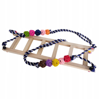 Hračky pre exotické vtáctvo - 1PC Creative Hanging Swing Toy Parrot