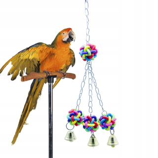 Hračky pre exotické vtáctvo - 1PC Parrot Hrage Cage Bite hračka