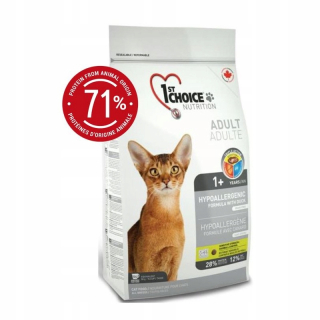 Krmivo pre mačky - 1. výber CAT hypoalergénna 5,44 kg