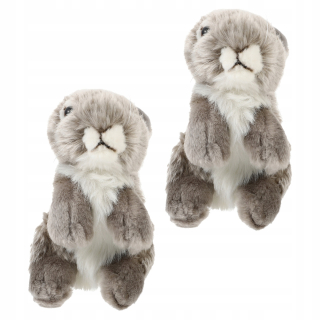 Hračka pre králika, morča - 2 Králikové vankúš Bunny plyšové bábiky