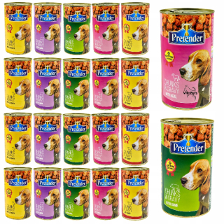 Krmivo pre psy - 22PCS KARMA PRE DOG 27,5KG Pretender 44% MIX MIX