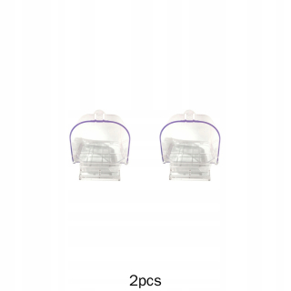2x 1 prvok podávača vtákov nymf