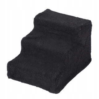 Schody pre PSA - 3 Horizontálne schody pre psov Cat Black 45cm