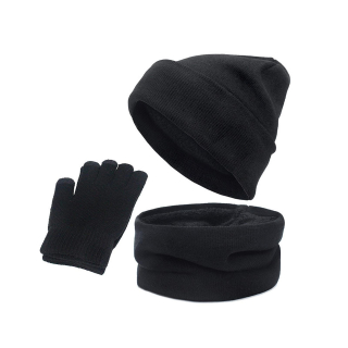 3ks/set zimná šálka odolných voči vetru a nastavte fleece