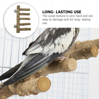 Hračky pre exotické vtáctvo - 3x vtáčie hračky Bird Stand pre vnútorný papagájový vták