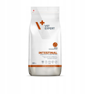 Suché krmivo pre psy granule - 4T vetexpert psie črevné 12 kg