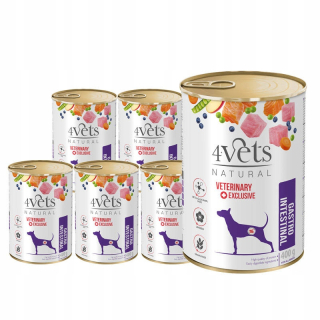 4Vets Prírodné mokré krmivo moriak 0,4 kg