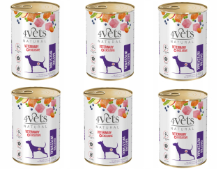 4Vets Prírodné mokré krmivo moriak 0,4 kg