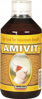 Vitamíny pre exotické vtáctvo - Amivit 1000 ml exotických vtákov, papagáje