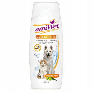Ochrana Amivete Shampoo P. Fleas a Ticks 200 ml